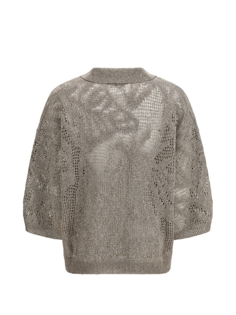 Brunello Cucinelli Dazzling water lollies knit outlook