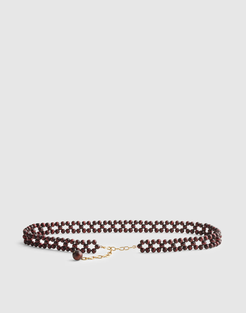 Wooden Bead Belt 1