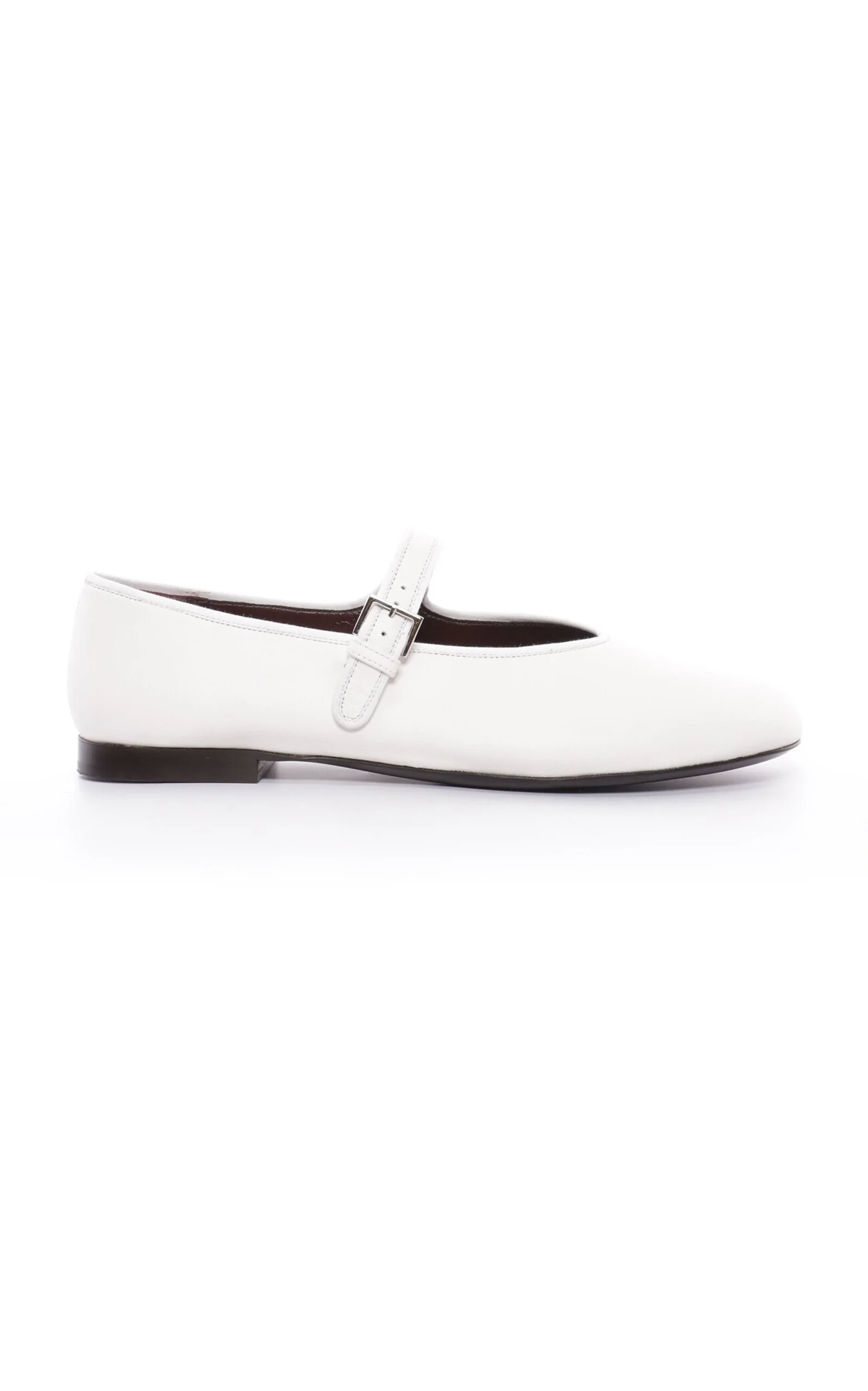 Boheme Leather Mary Jane Flats white - 1