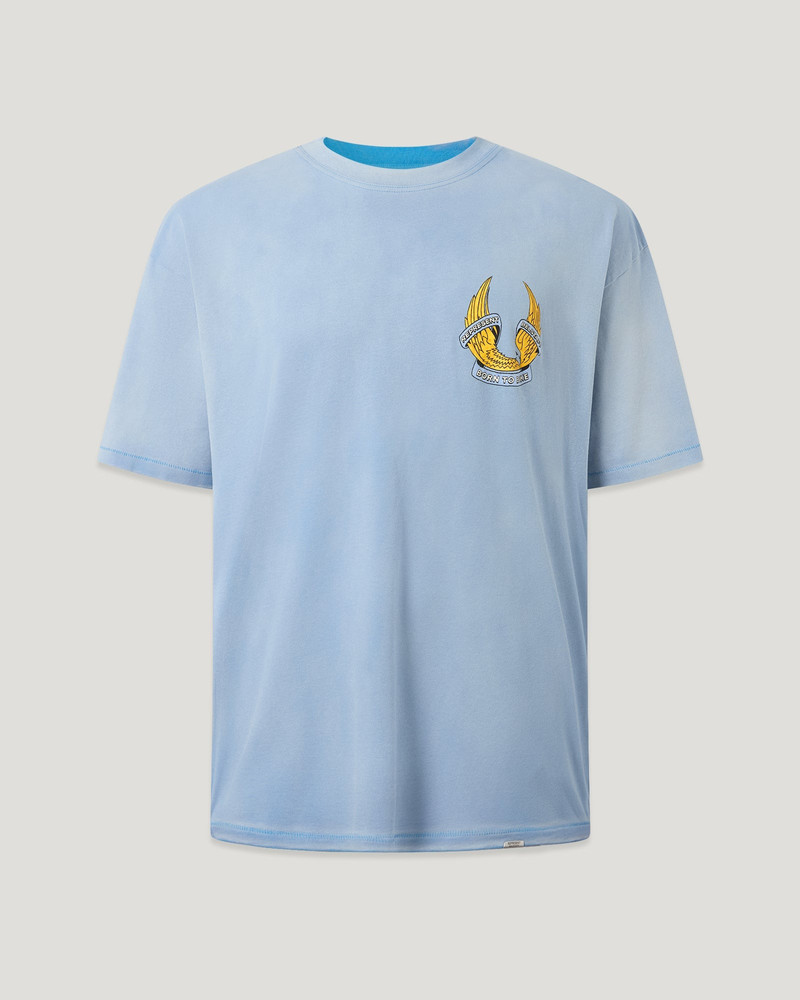 BELSTAFF X REPRESENT BORN TO BIKE T-SHIRT 1
