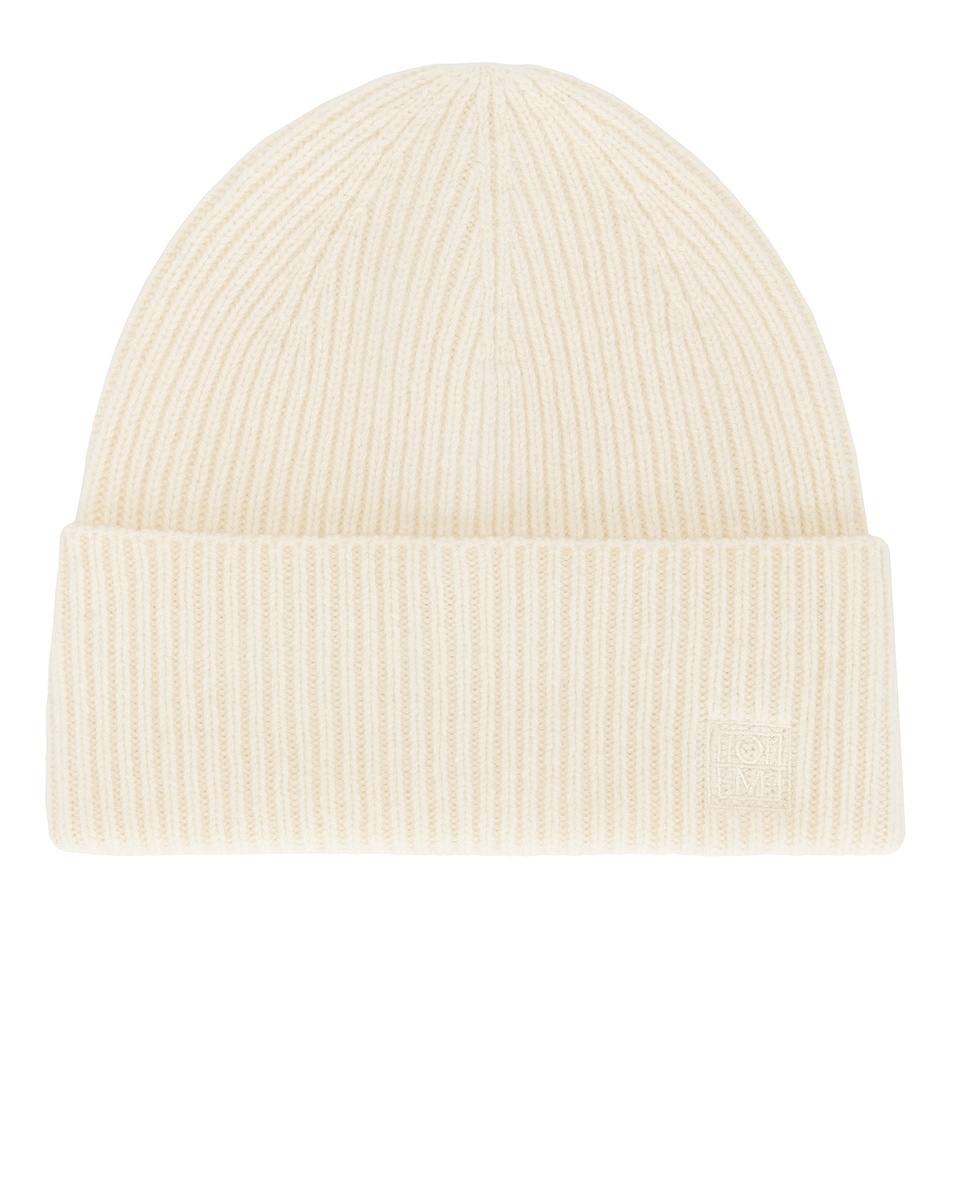 Ribbed Wool Beanie - 1