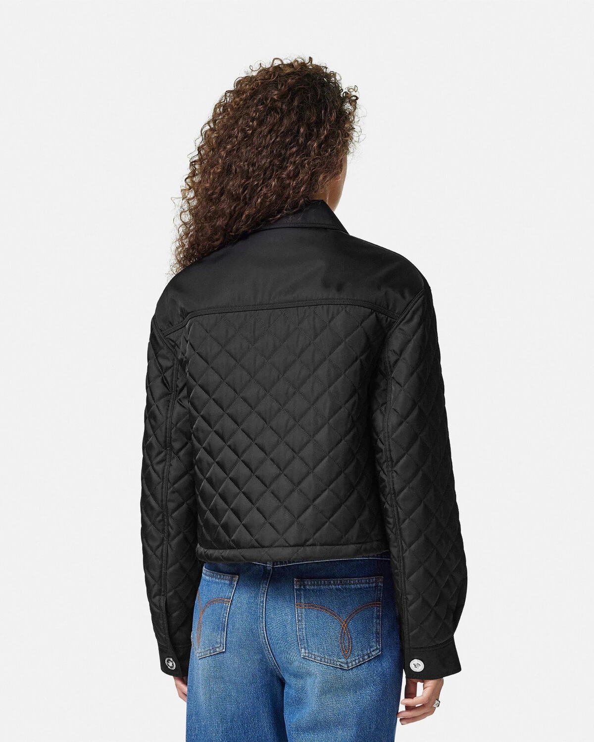 Quilted Crop Blouson Jacket - 5