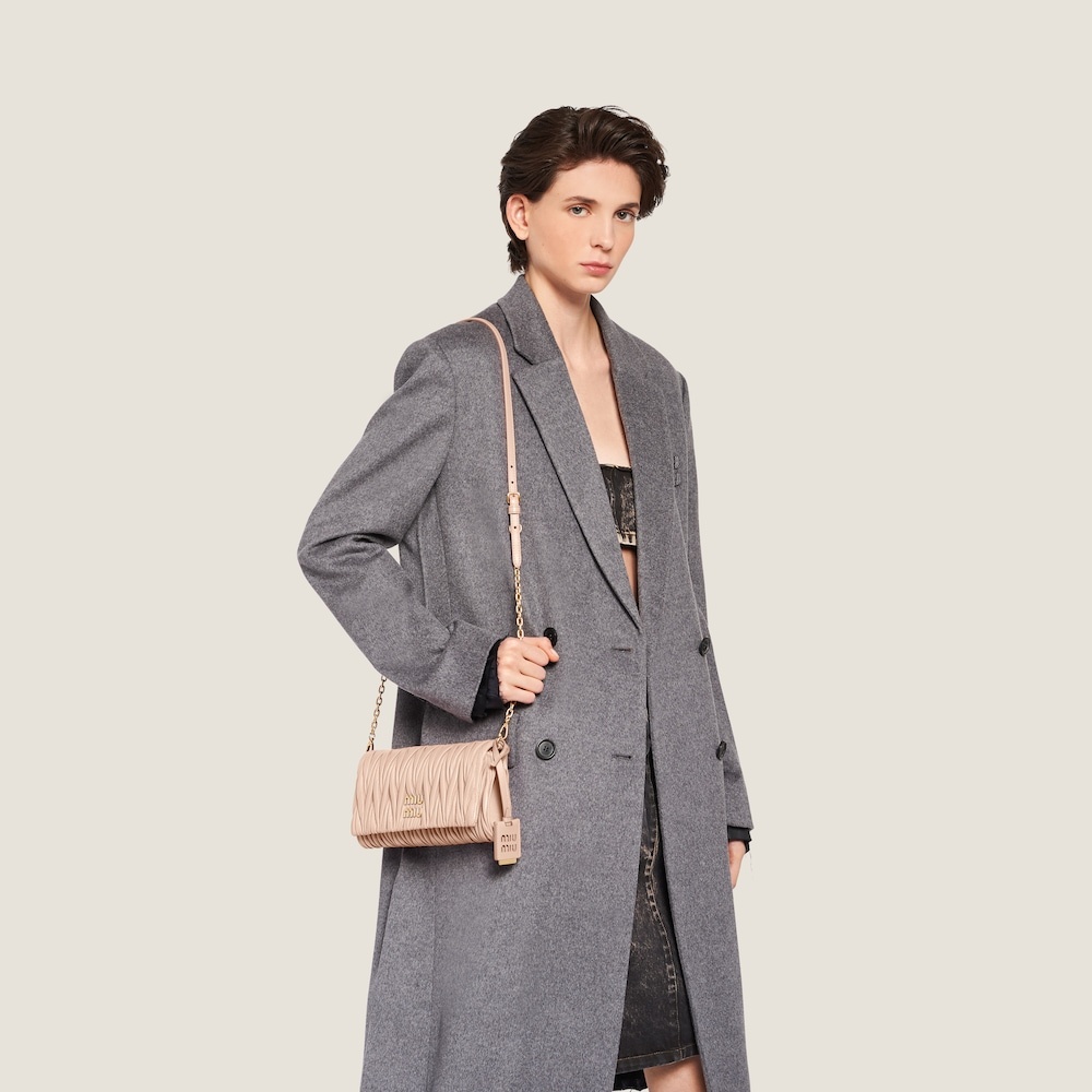 Matelassé nappa leather shoulder bag - 2