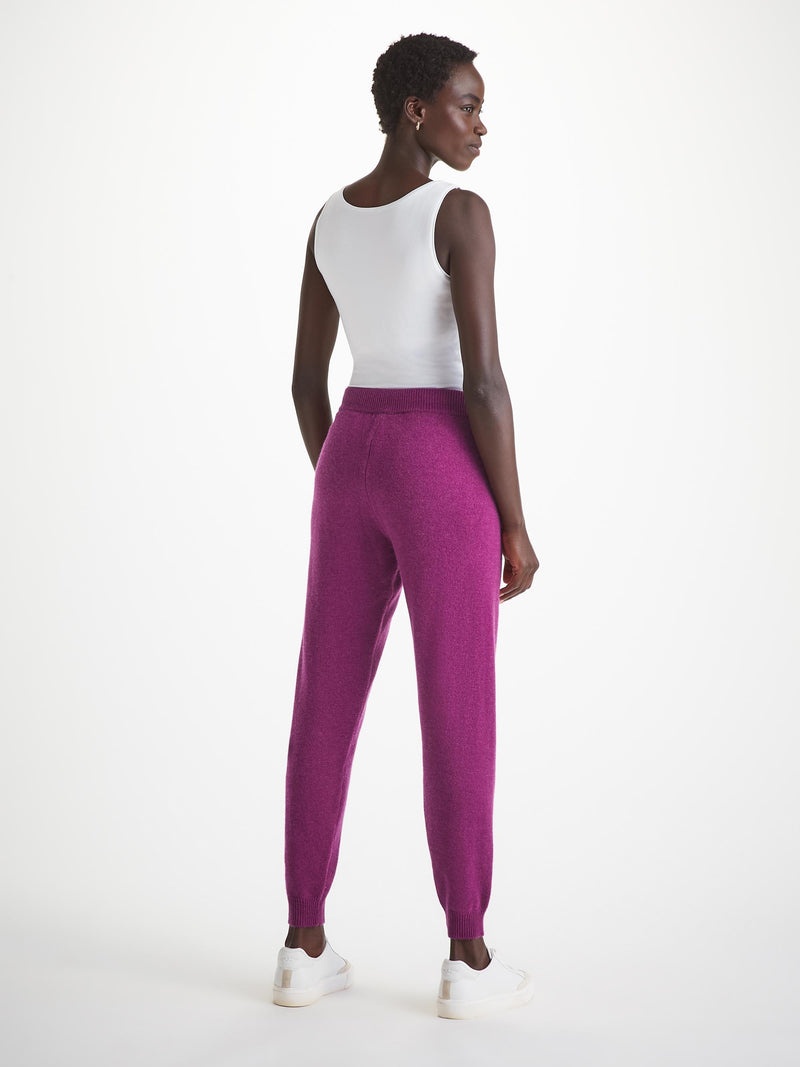Women's Track Pants Daphne Cashmere Purple - 4