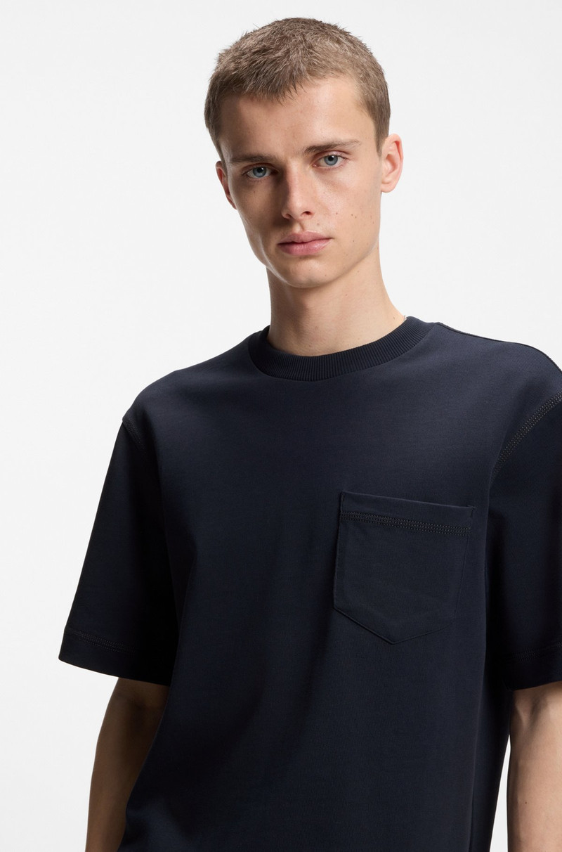 LOGO-LABEL T-SHIRT IN COTTON JERSEY 3