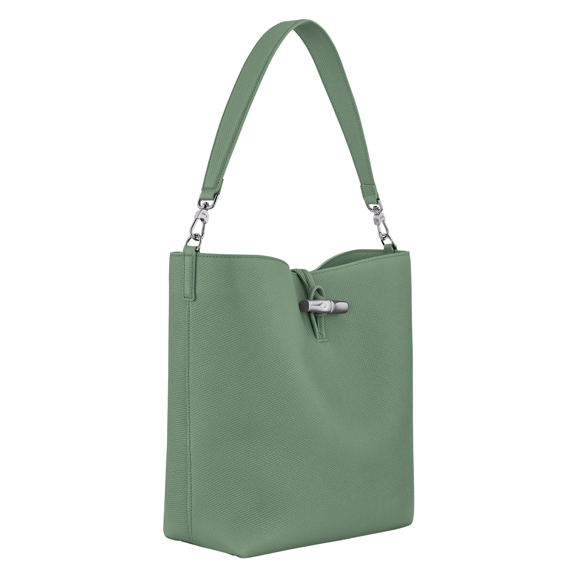 Le Roseau M Hobo bag Oregano - Leather - 3