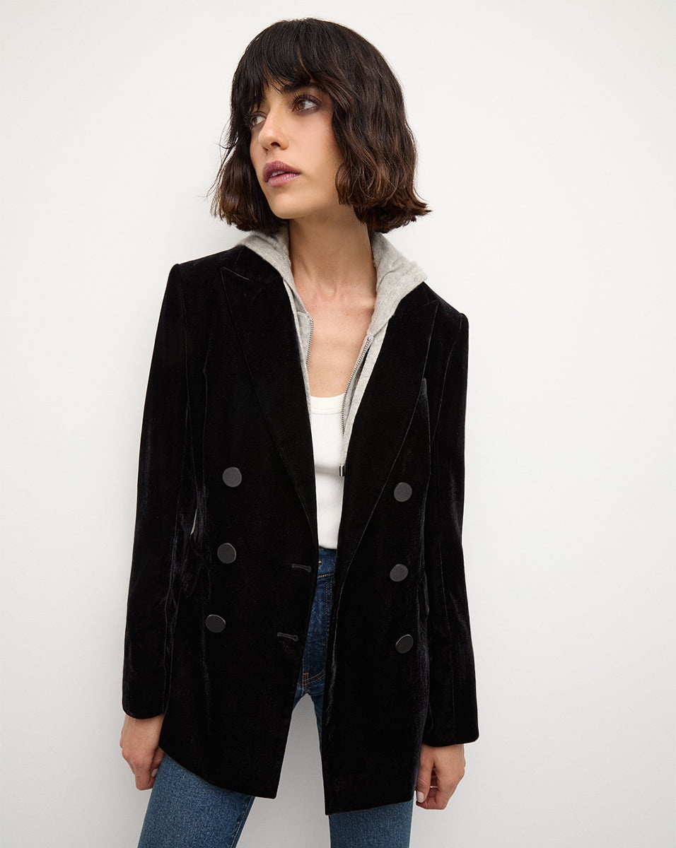 ELLETTE VELVET DICKEY JACKET - 6