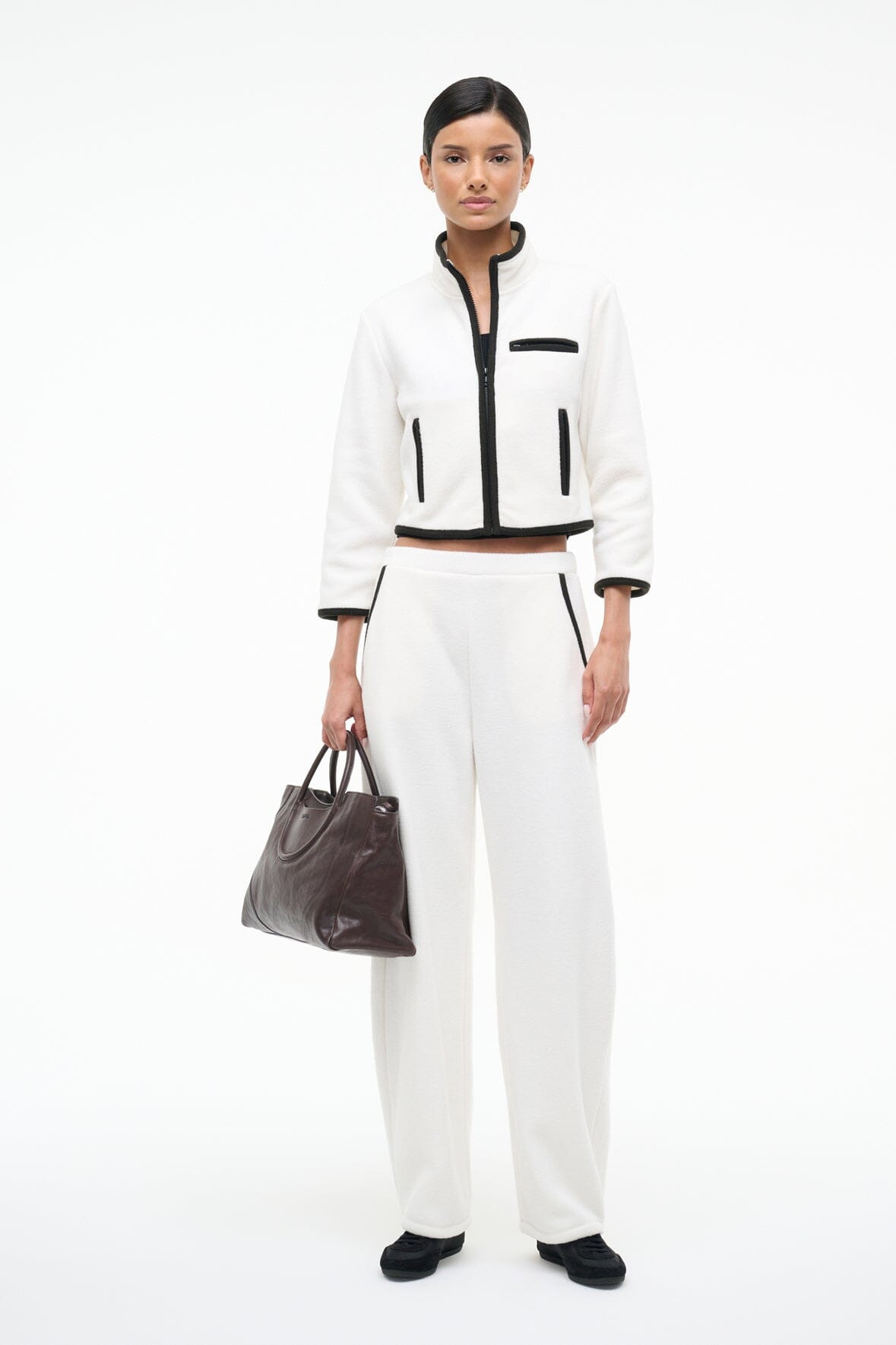 STAUD MATCH PANT IVORY - 2