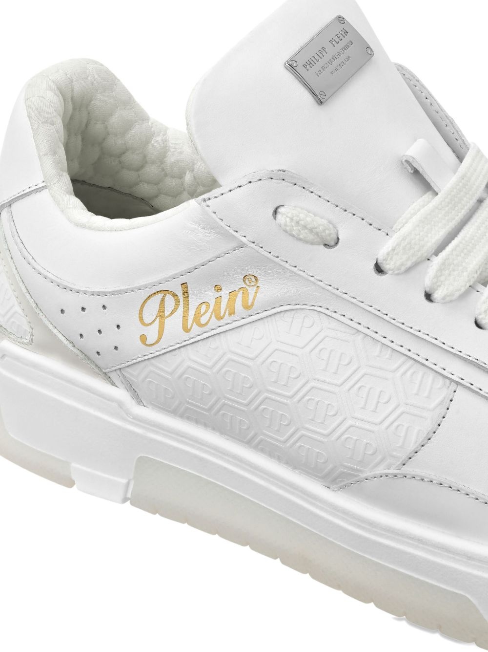 nappa leather sneakers - 4
