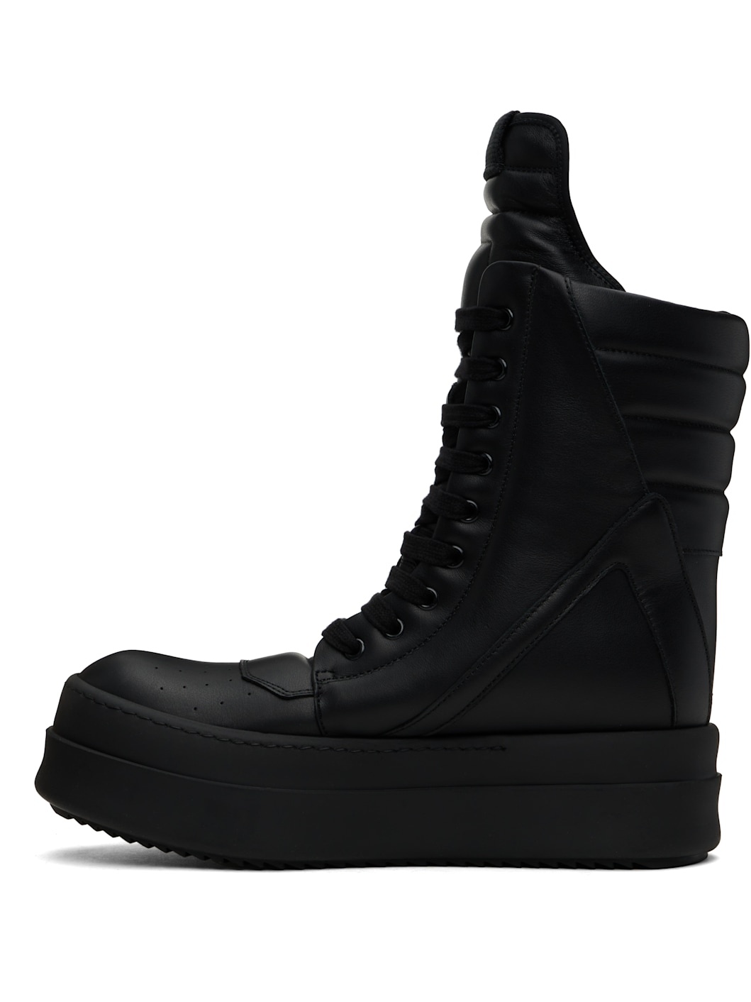 Black Hollywood Mega Geobasket Sneakers - 3