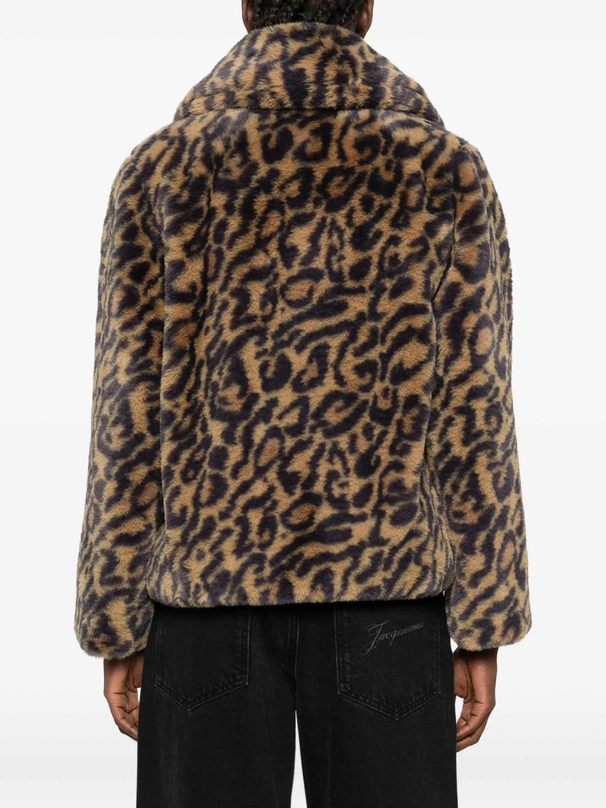 A.p.c. Leopard-print Double-breasted Jacket - 2