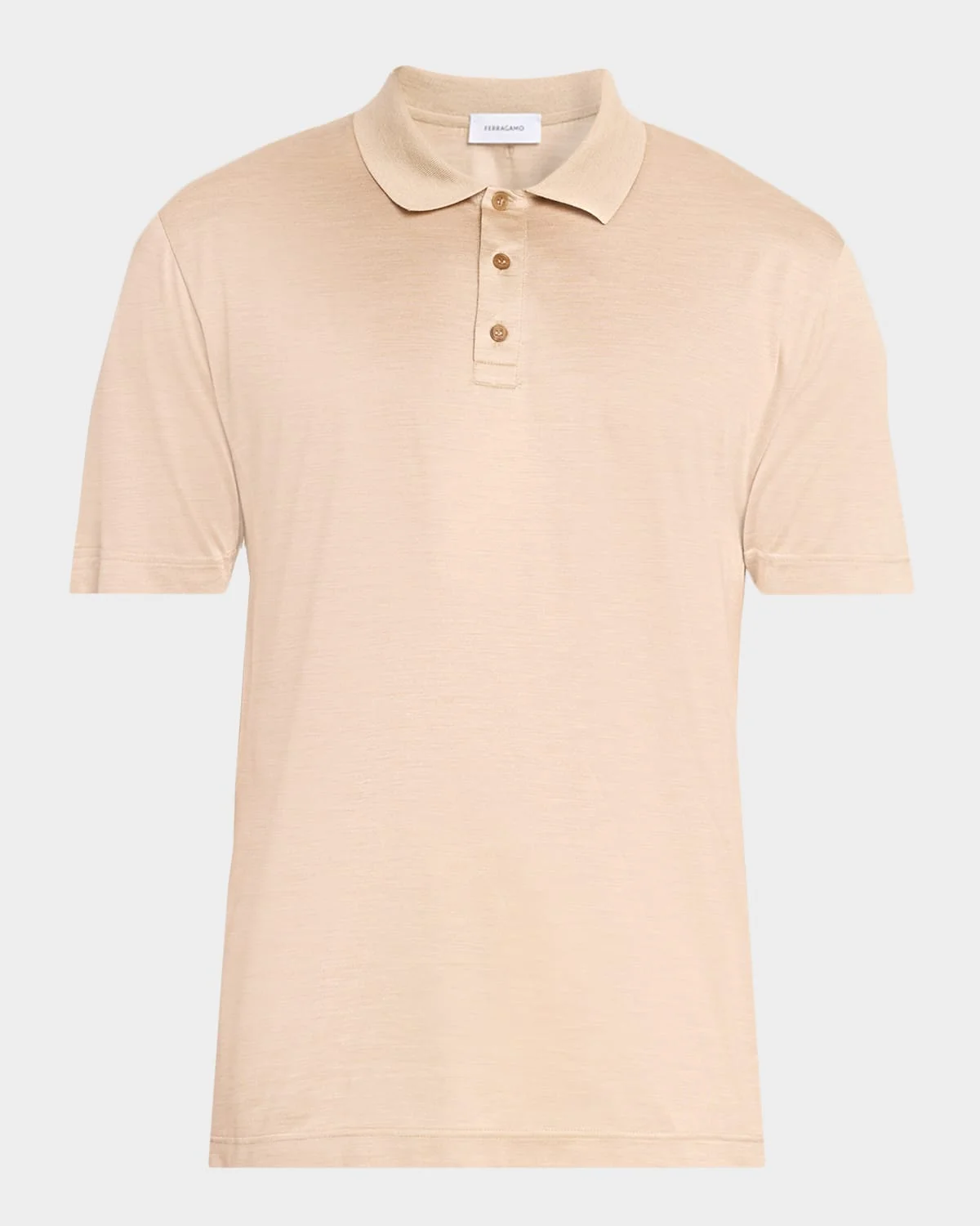 Men's Silk Jersey Polo Shirt - 1