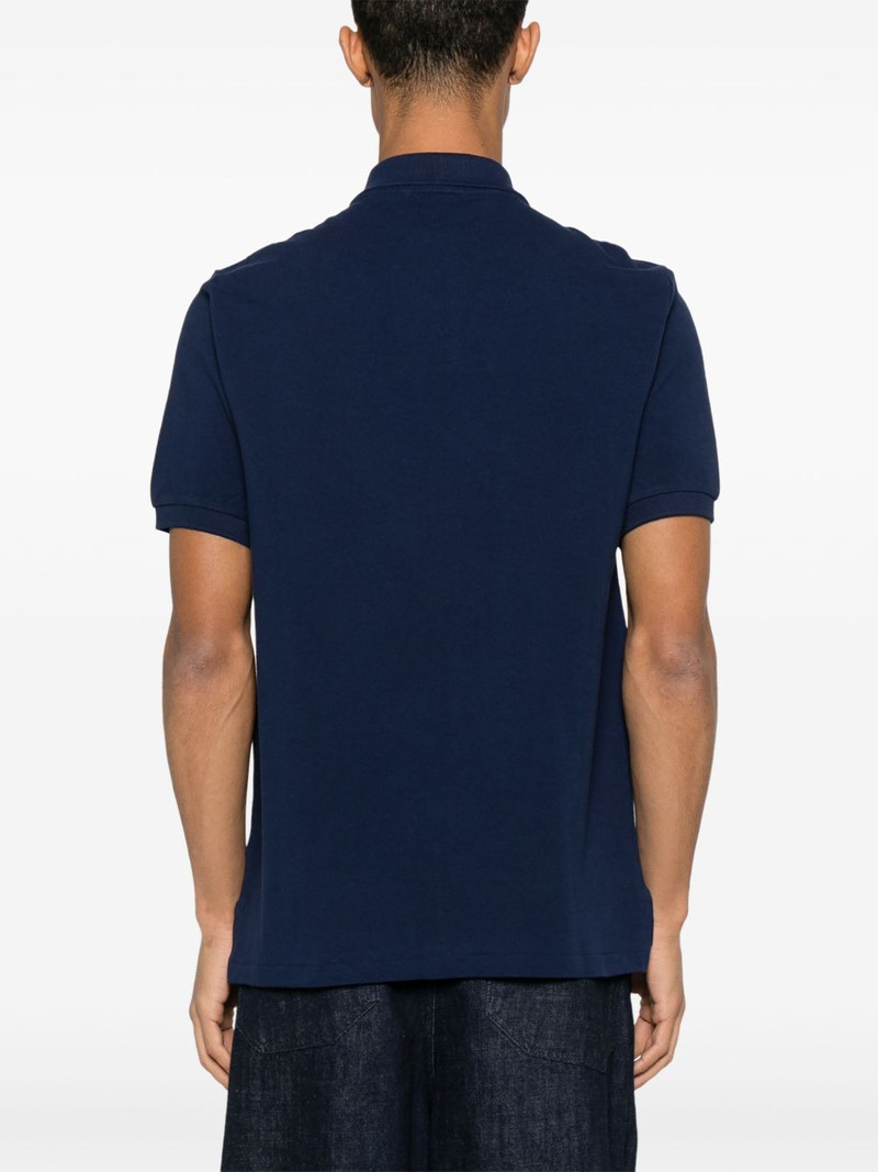 logo-embroidered polo shirt 3