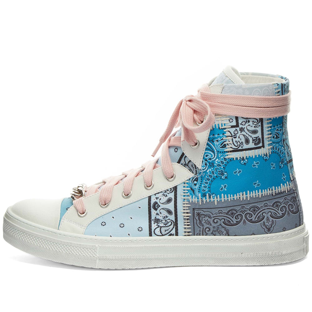 AMIRI Bandana Patchwork Hi Sunsets Sneaker - 2