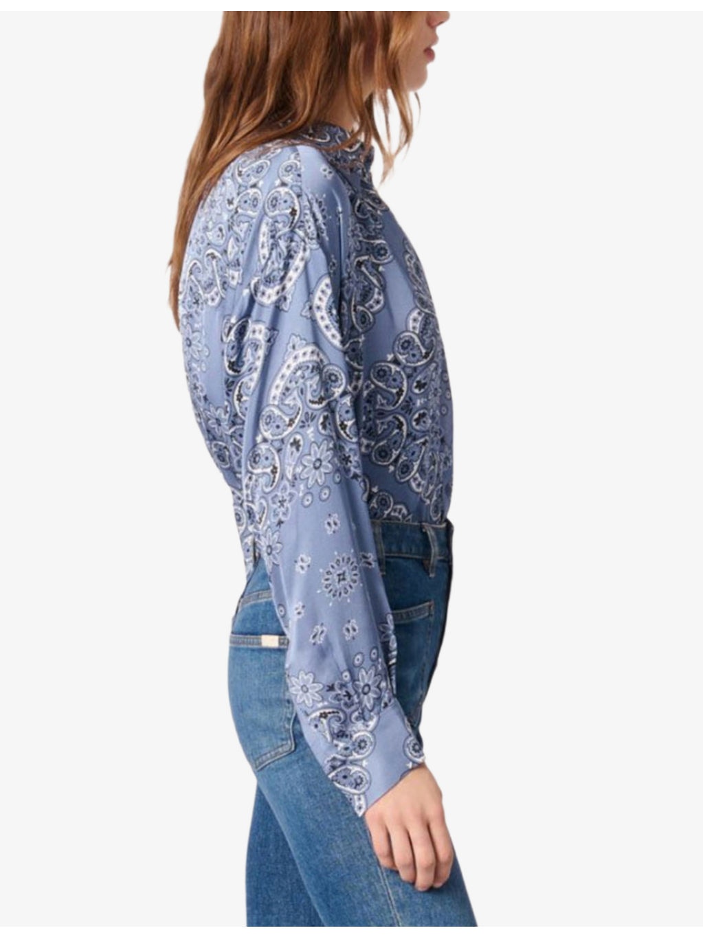 Bandana-Print Long-Sleeve Woven Shirt - 3
