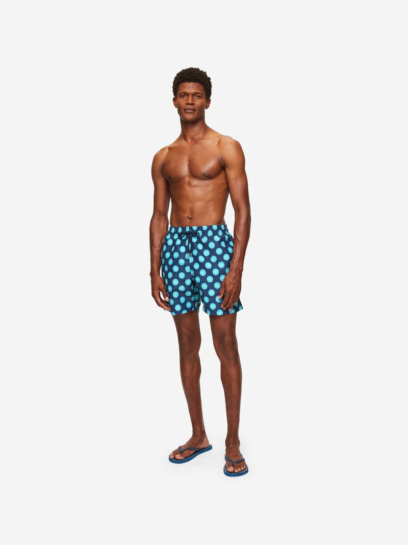 Derek Rose Men's Swim Shorts Tropez 14 Navy outlook