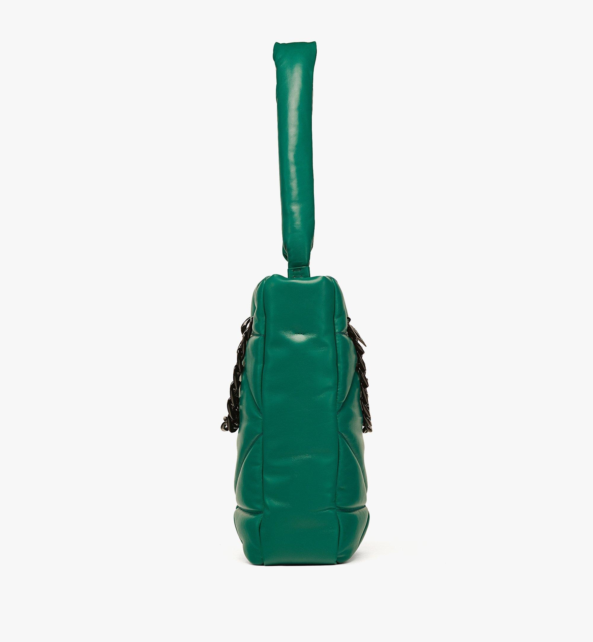 Travia Tote in Cloud Quilted Leather - 2