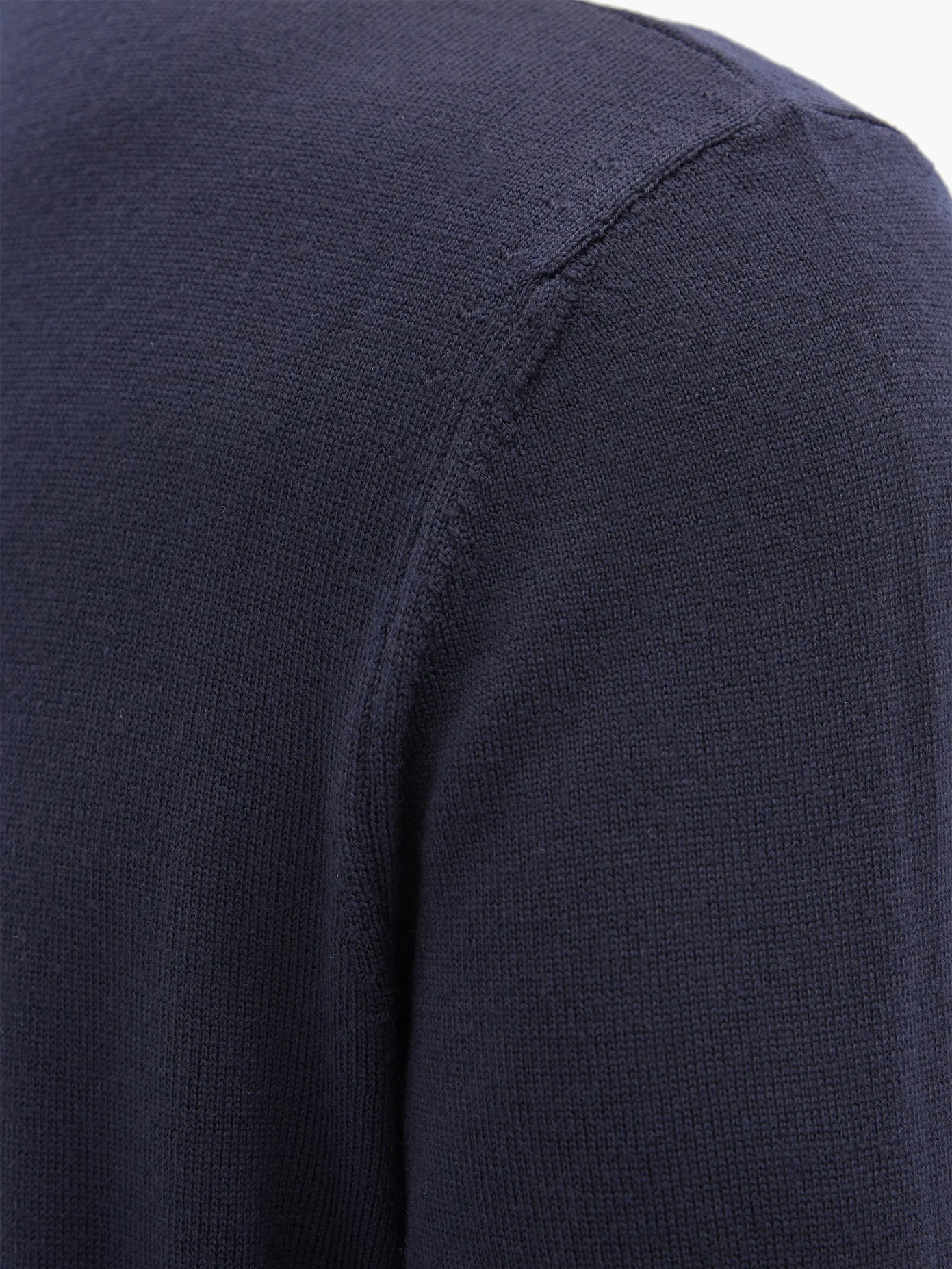 Jerry merino-wool knitted polo top - 4