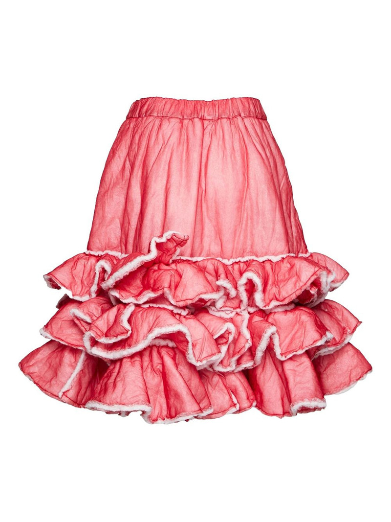 Comme Des Garçons tiered ruffled skirt outlook