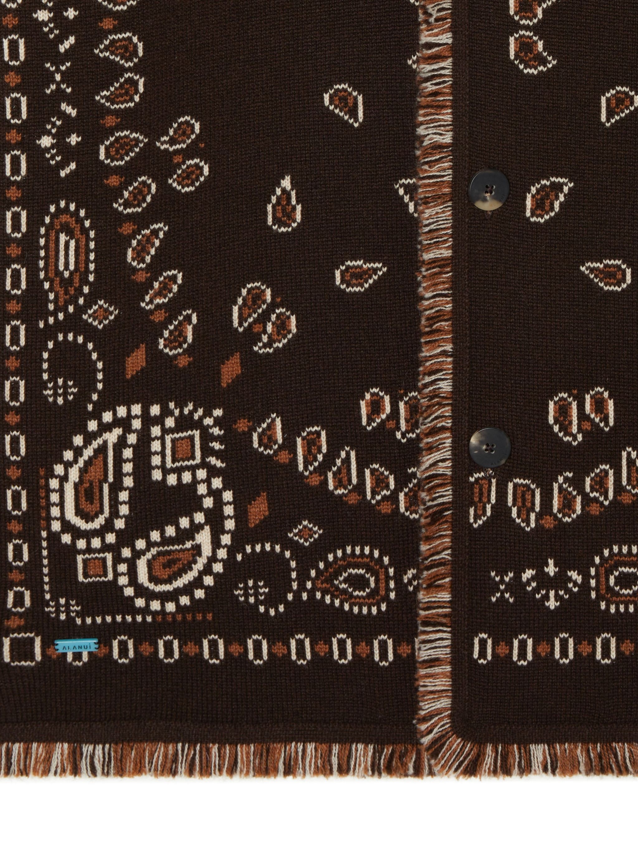 Bandana Jacquard Cardigan - 7