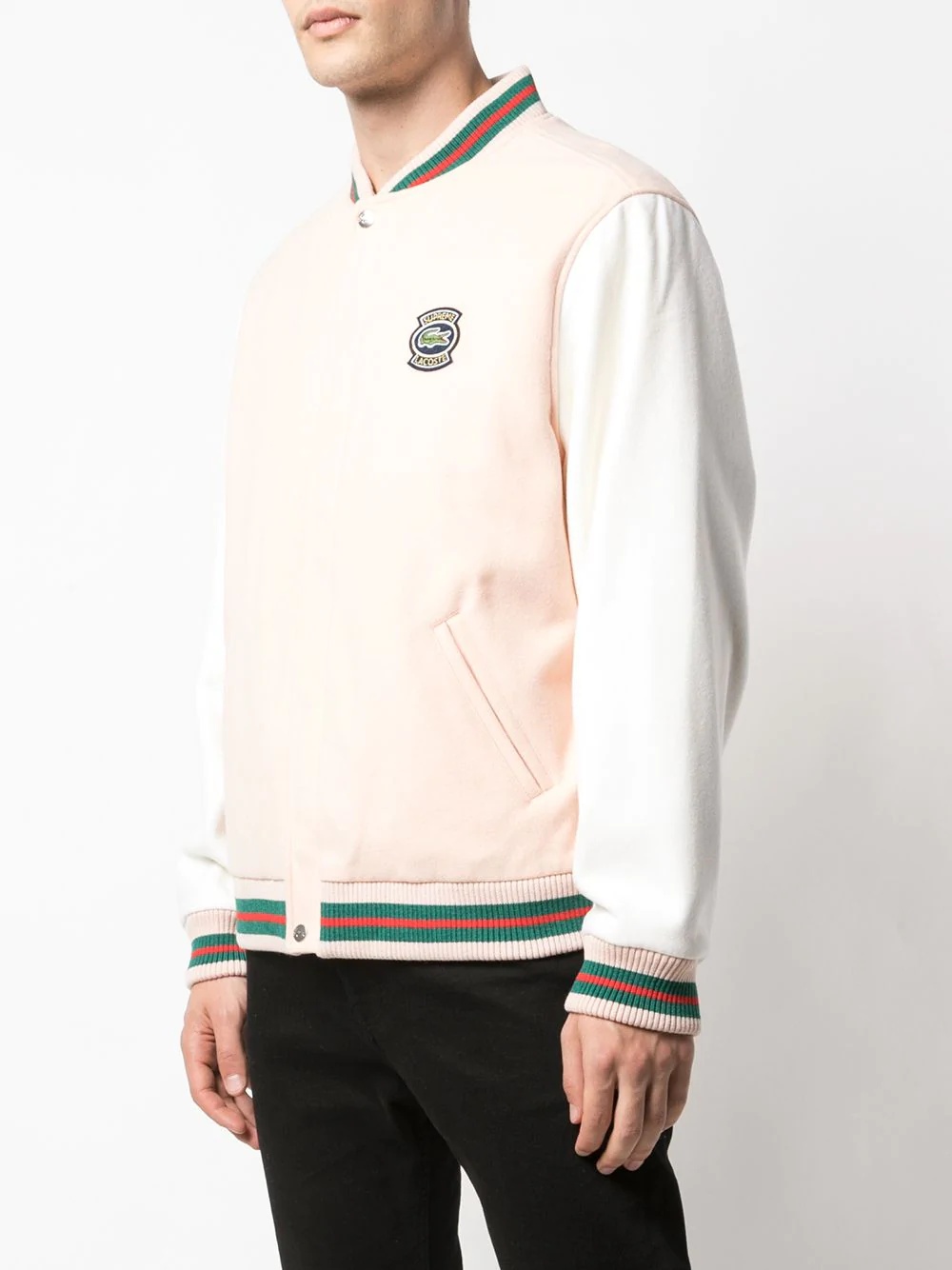 supreme x Lacoste bomber jacket - 3