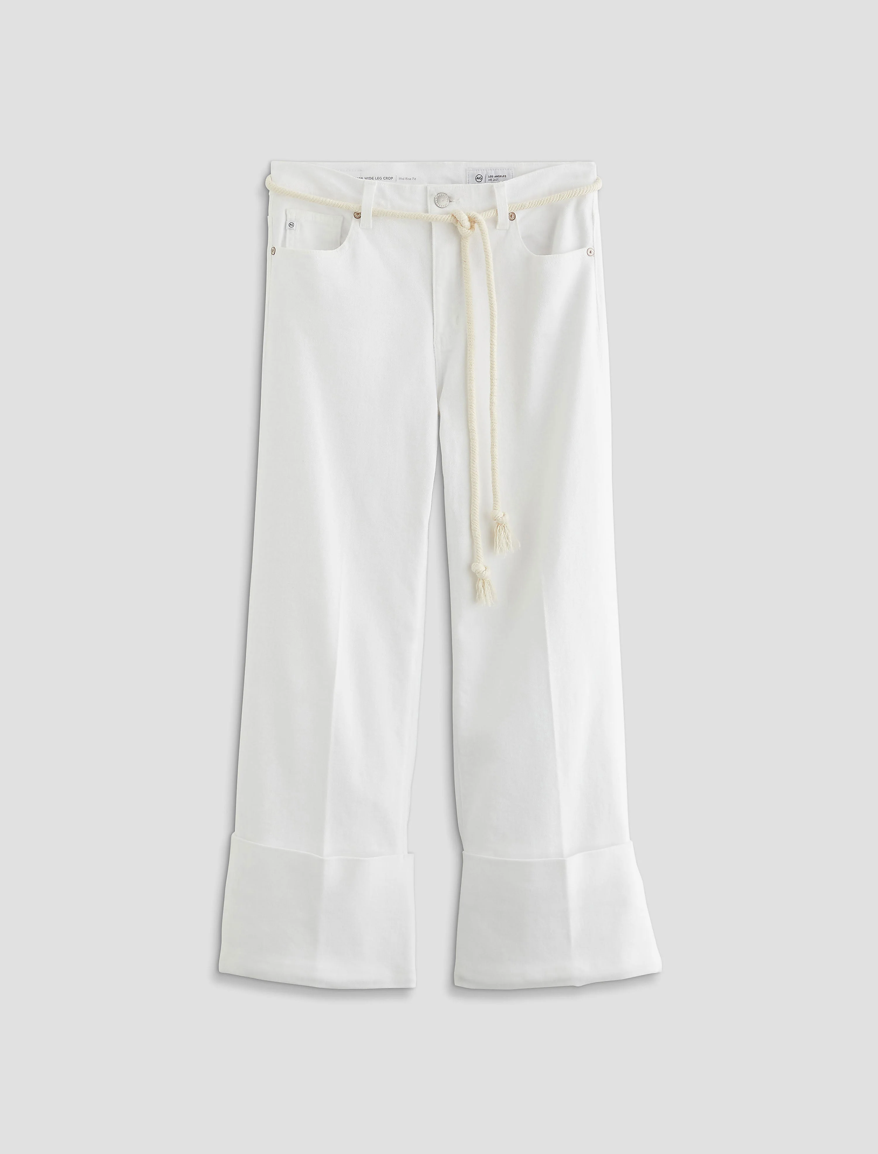 Saige Wide Leg Crop Jean - 1