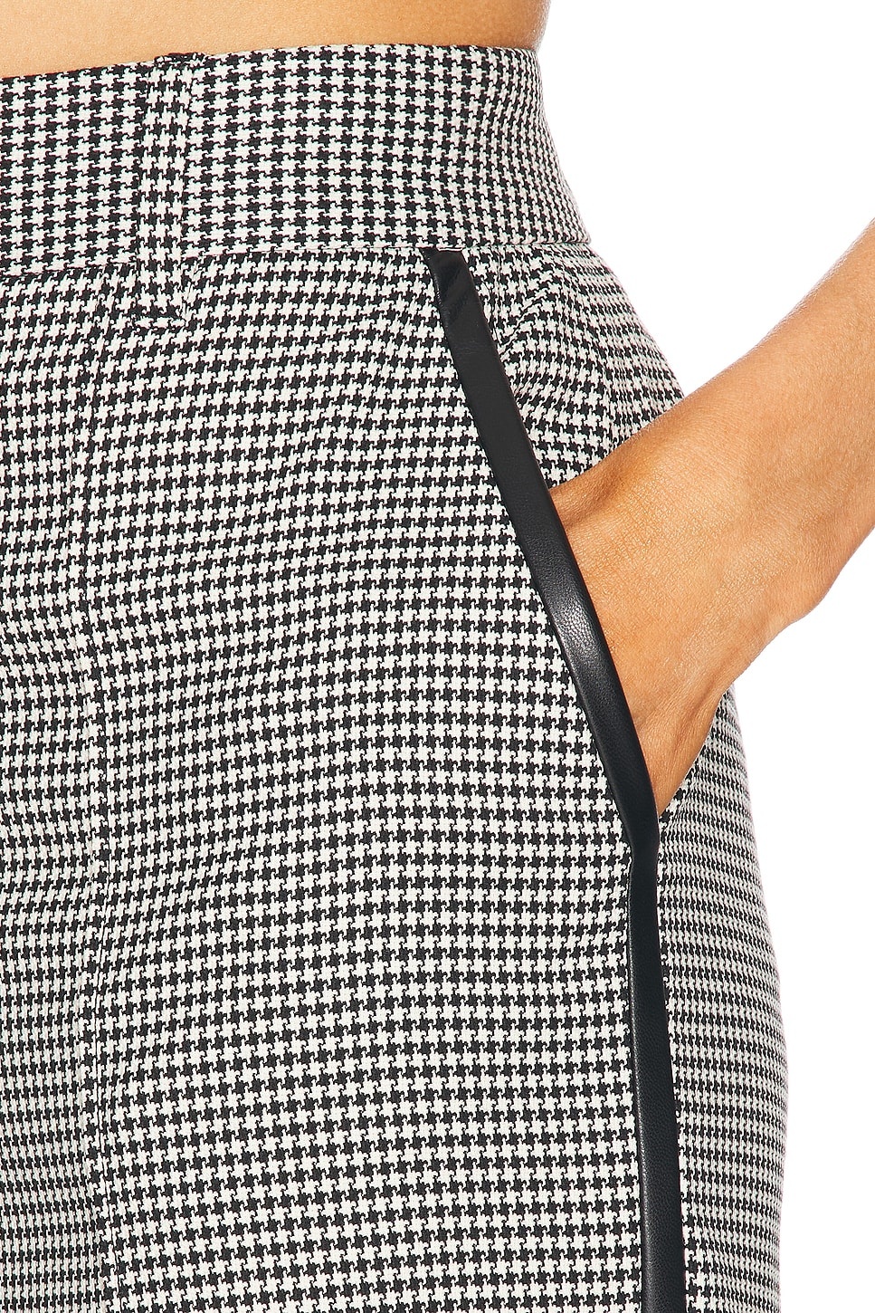 Miki Cropped Button Hem Pant - 6