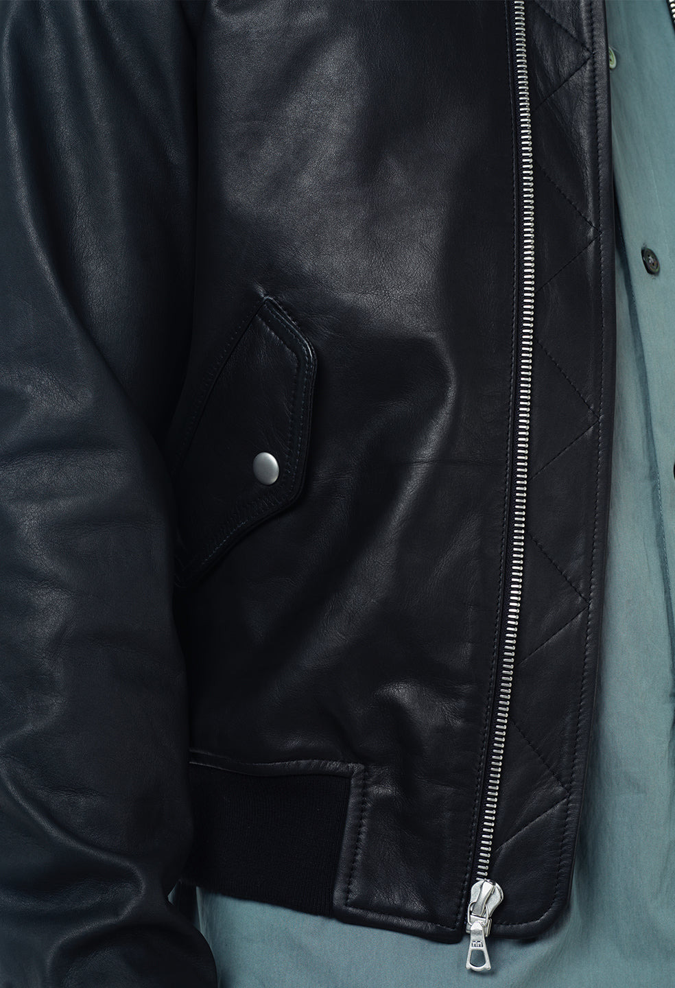 LEATHER BOGOTA BOMBER - 6