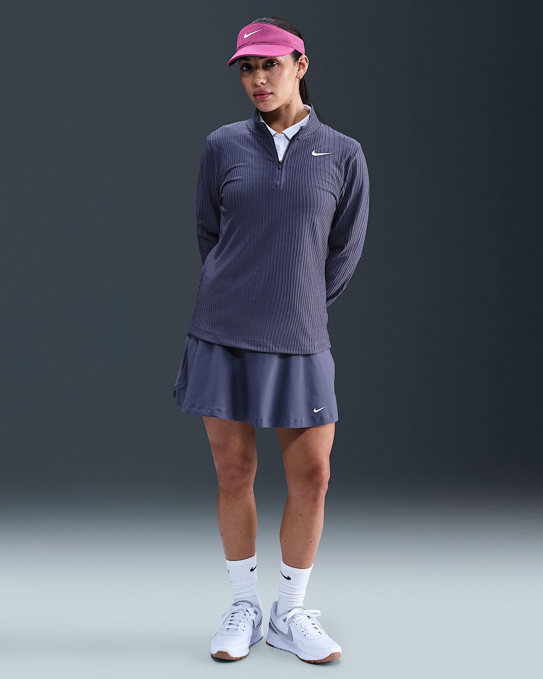 Nike Tour Women's Dri-FIT ADV 1/2-Zip Golf Top - 4
