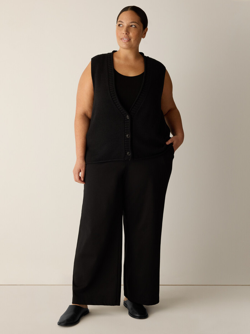 Peruvian Cotton Blend V-Neck Vest 6