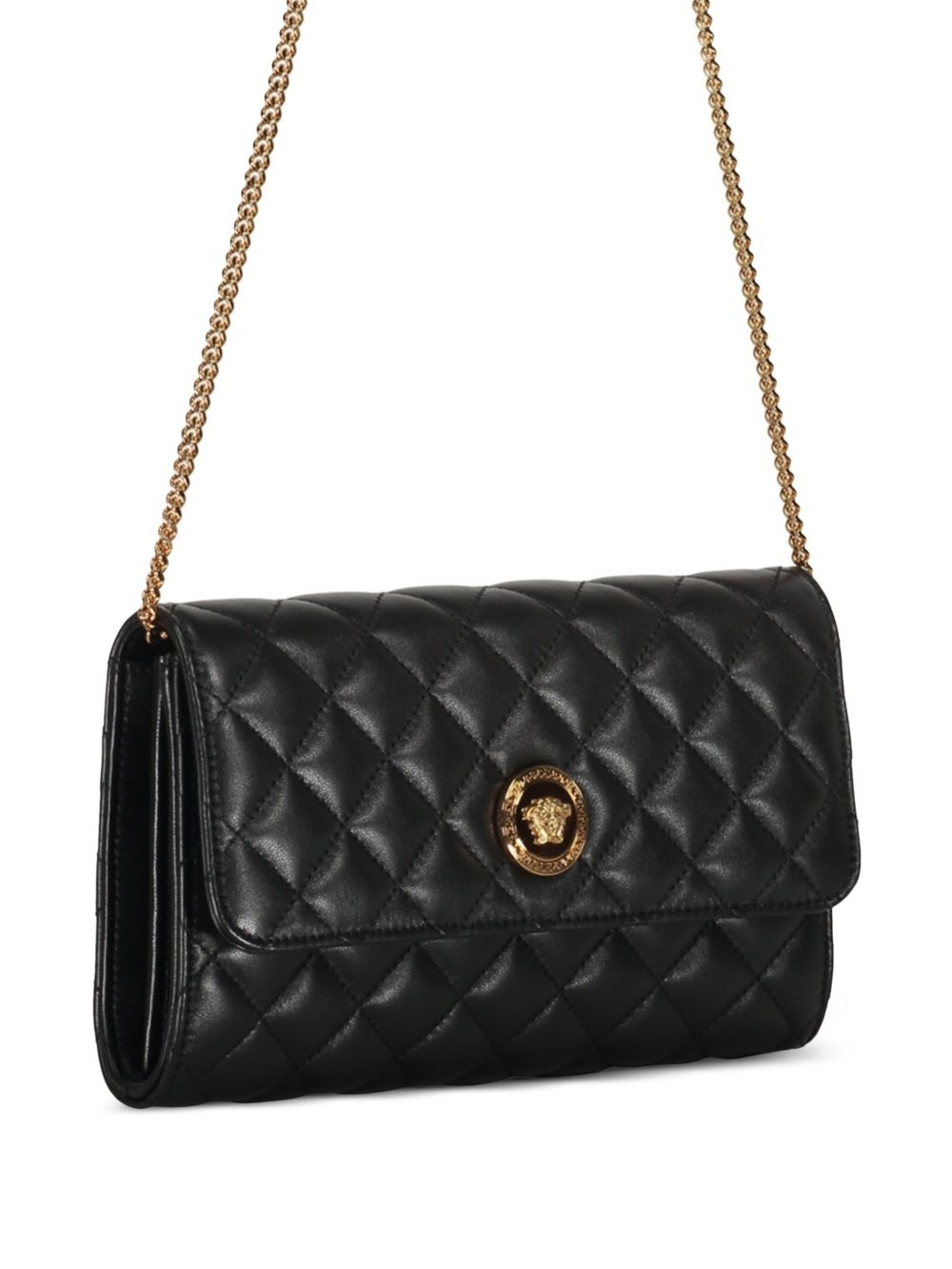 quilted clutch bag - 3
