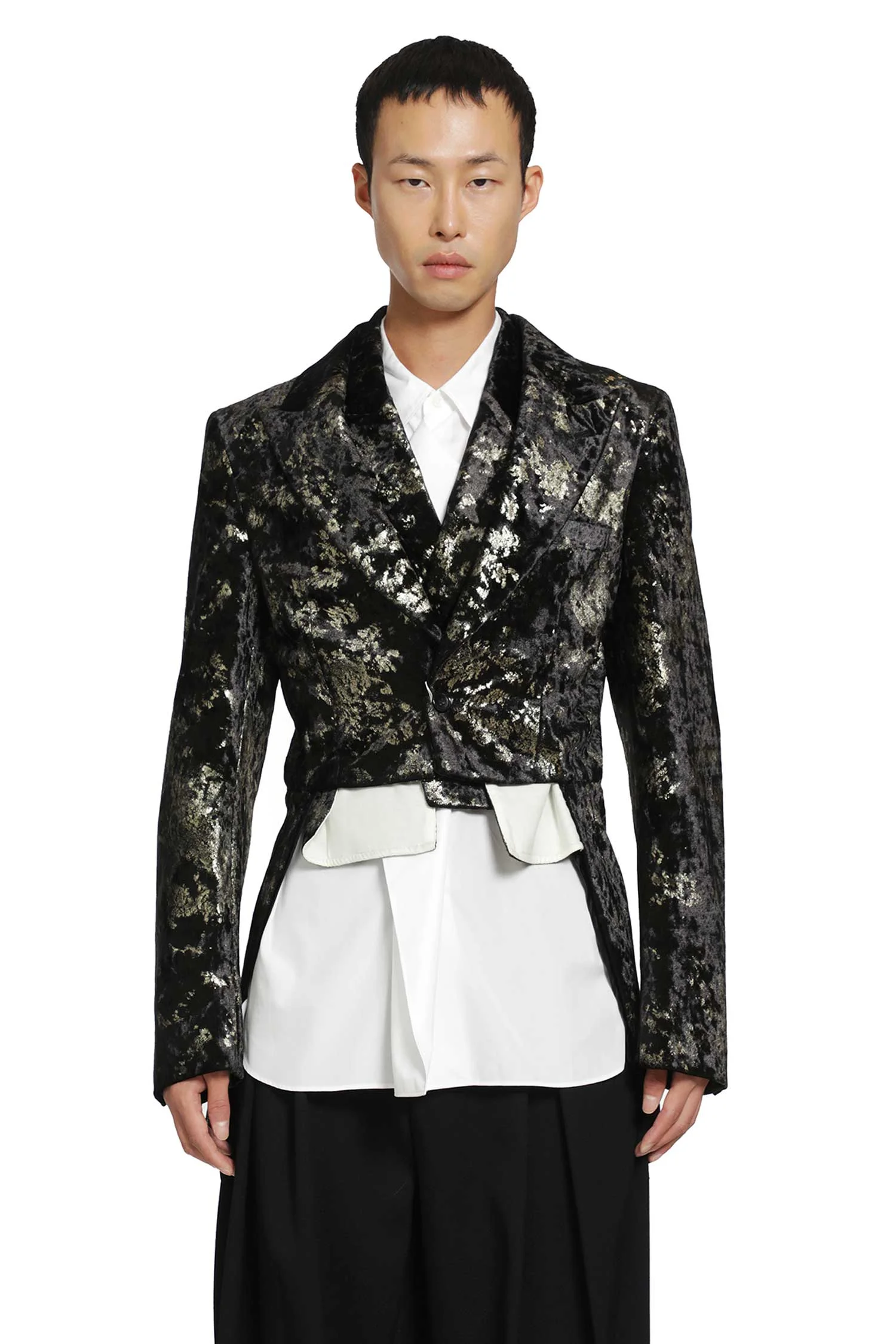 Layered Blazer - 1
