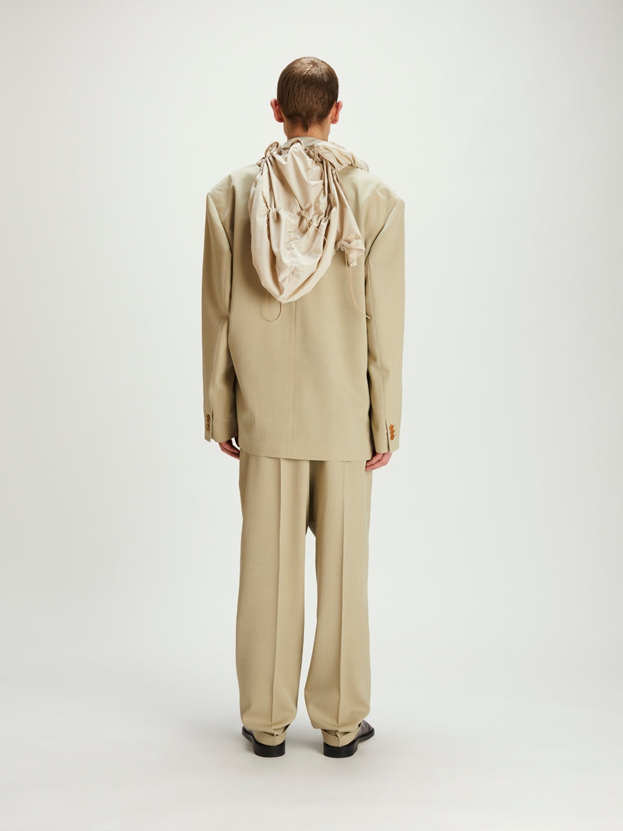 Nomad Doppiopetto Ballerina Beige - 4