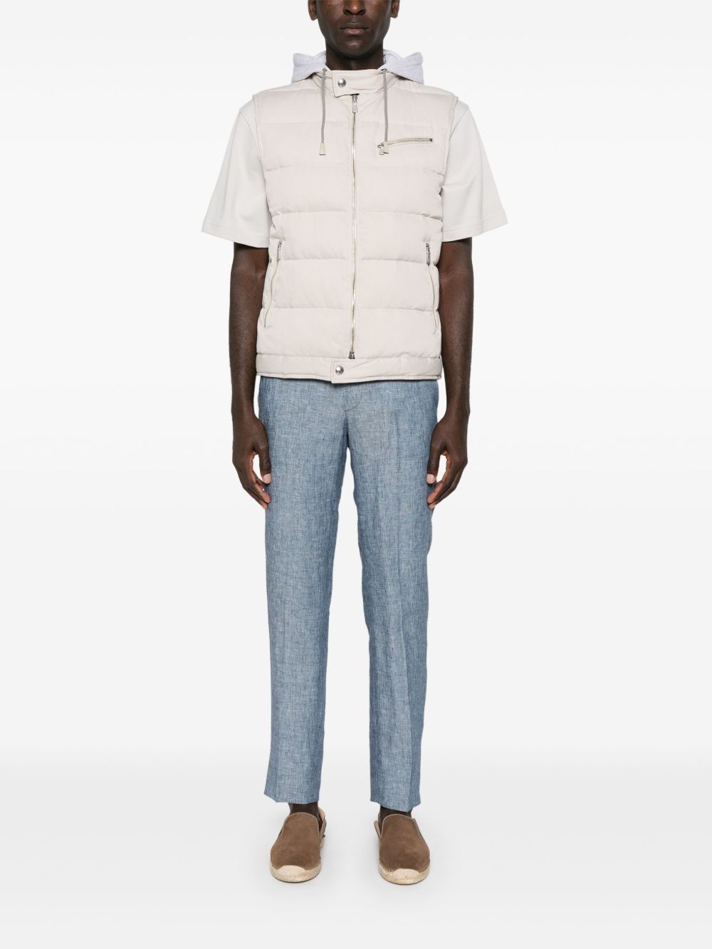tapered-leg trousers - 2