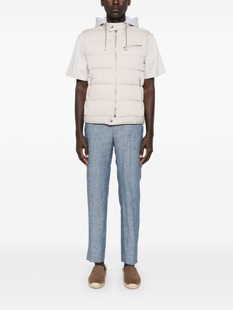 CORNELIANI tapered-leg trousers outlook