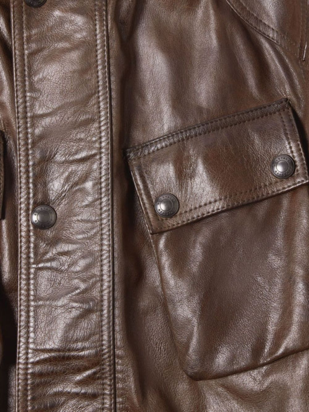 TRIALMASTER BELTED LEATHER JACKET - 3