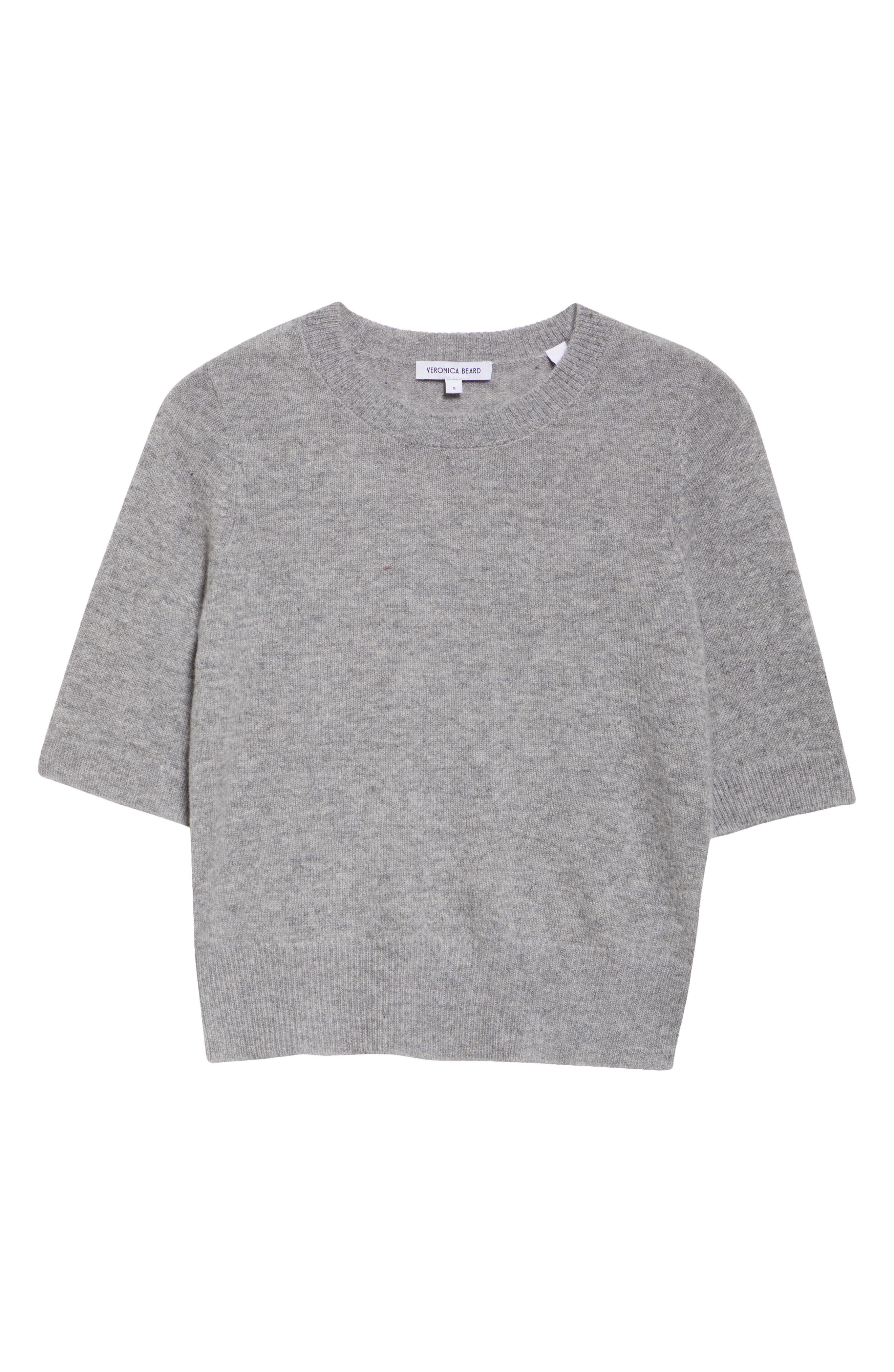 Veronica Beard Shana Cashmere Sweater in Heather Grey at Nordstrom - 5