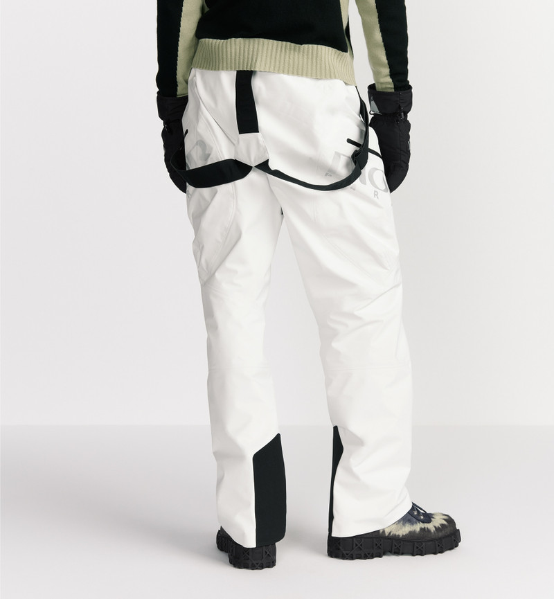 DIOR AND DESCENTE Ski Pants with Suspenders 4