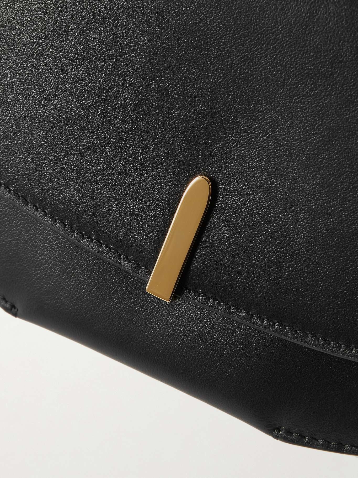 Florence leather clutch Black - 4