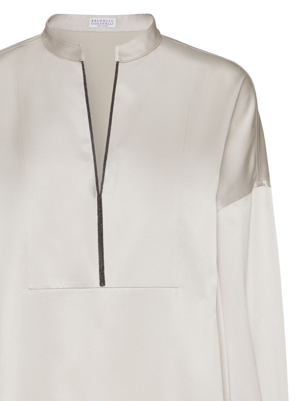 balloon-sleeve blouse - 7