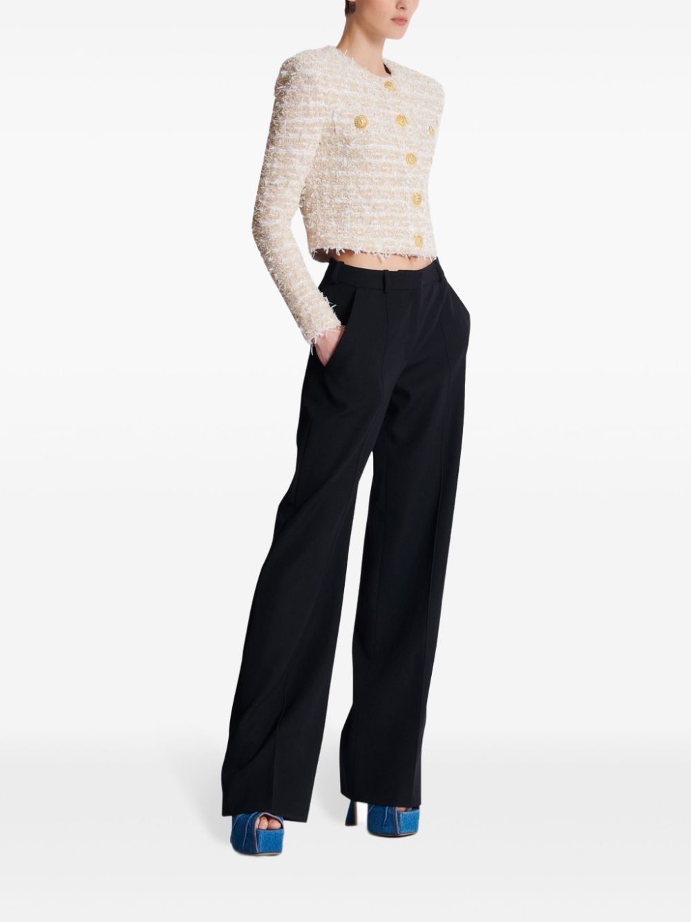 Balmain Women Cropped Jacket - 3