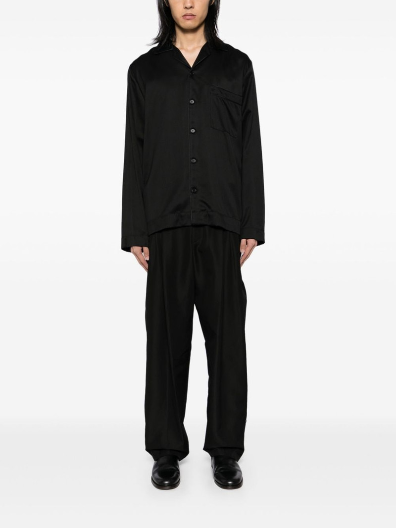 Yohji Yamamoto straight leg trouser outlook