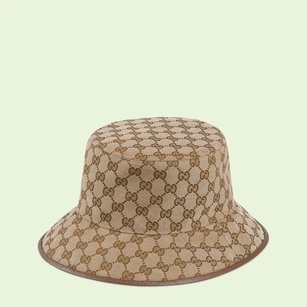 Reversible GG check bucket hat - 7