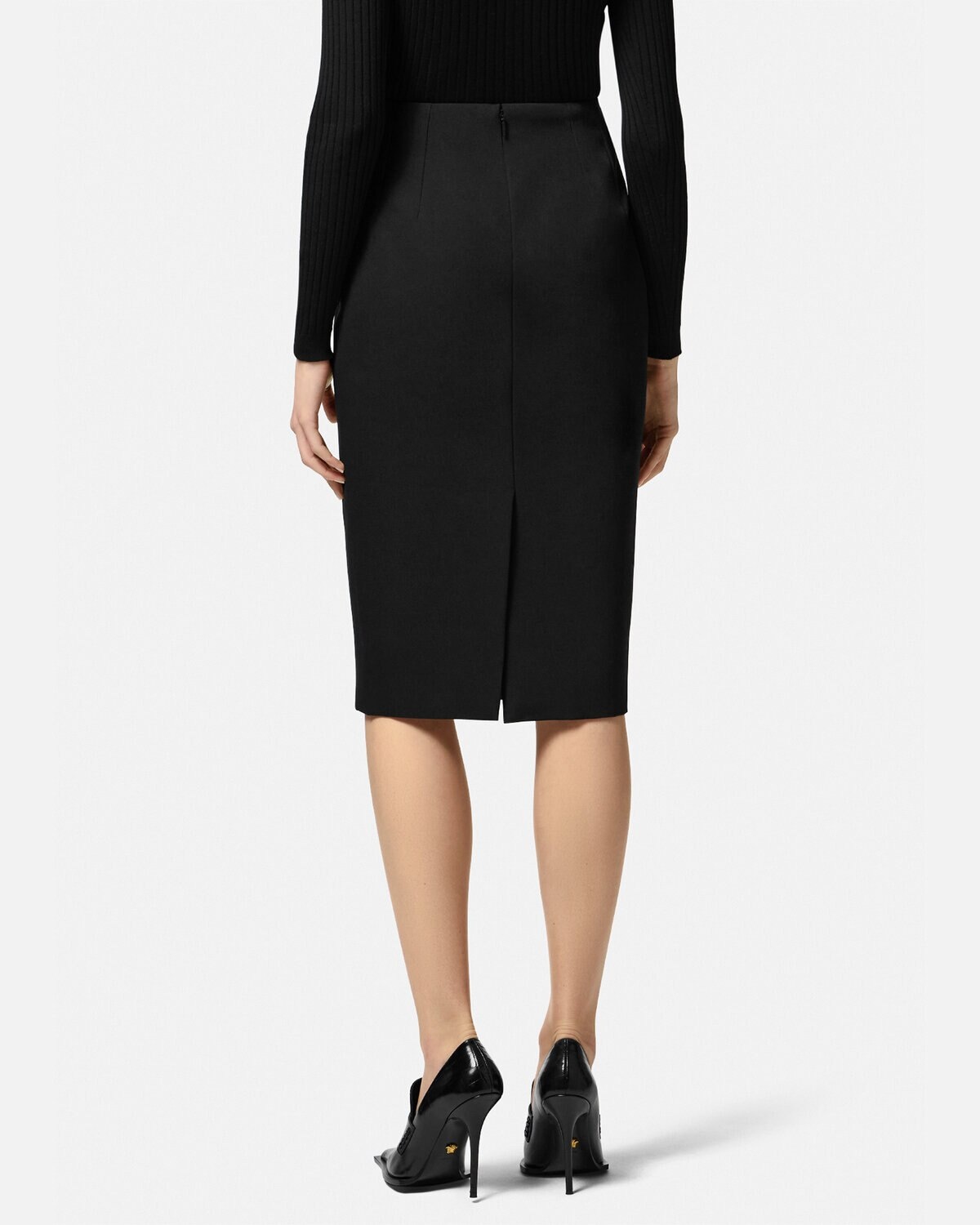 Grain de Poudre Pencil Midi Skirt - 4