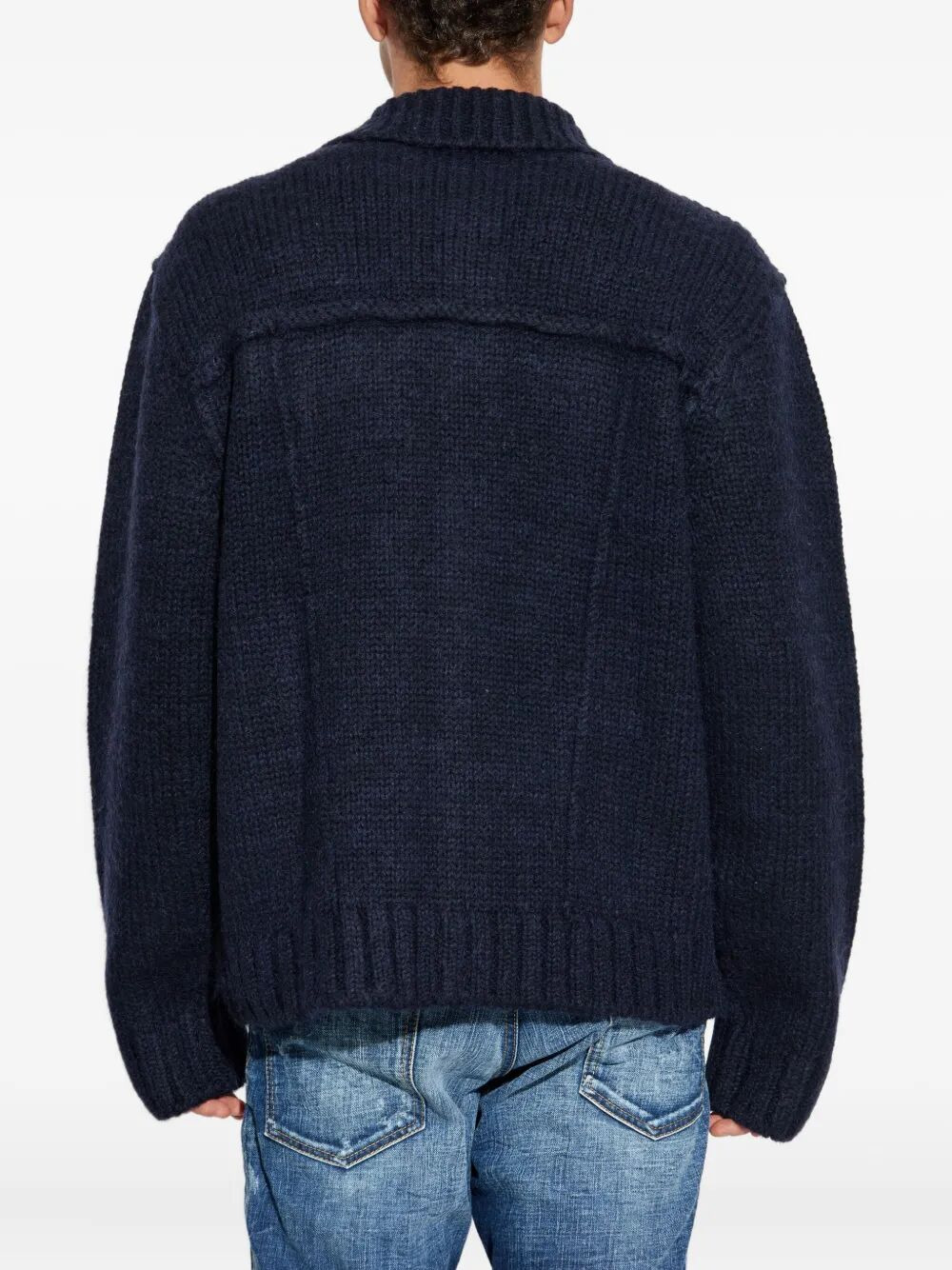 Dsquared2 Men Knit Jean Jacket - 5