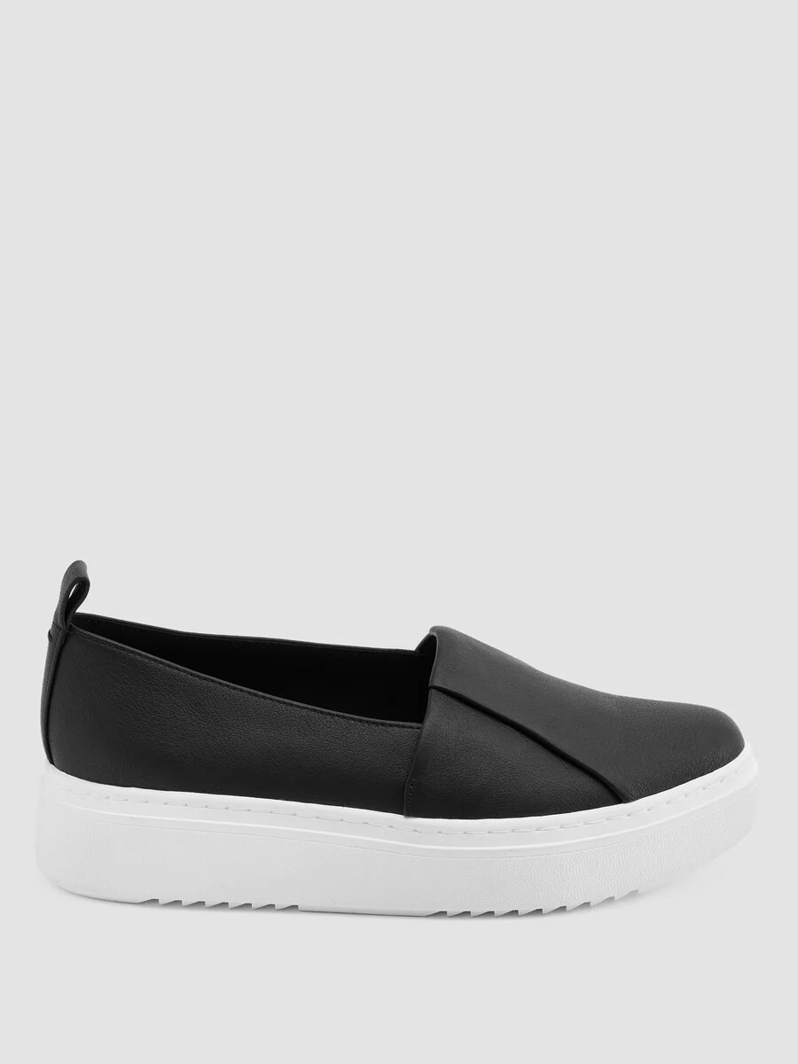 Perks Leather Platform Sneaker - 1