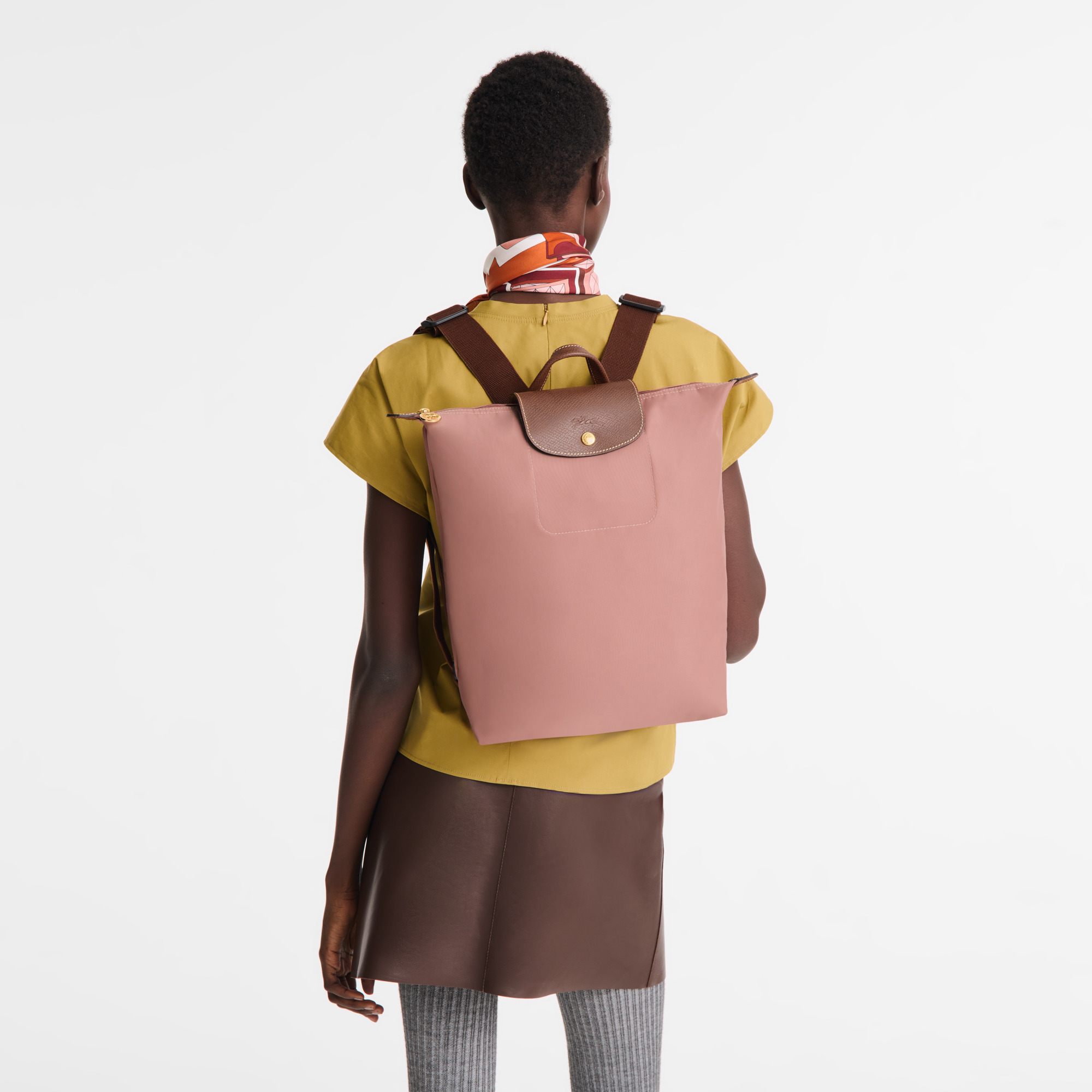 Le Pliage Original M Backpack Pink Tea - Canvas - 2