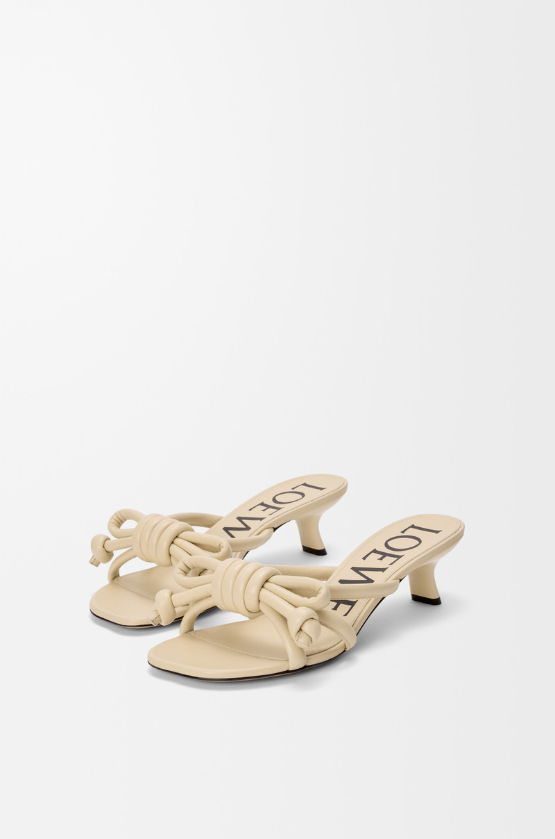 Loewe Flamenco Knot sandal in lambskin outlook