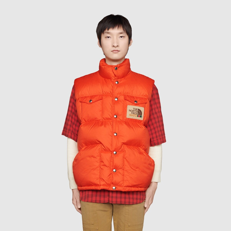 The North Face x Gucci down vest 3