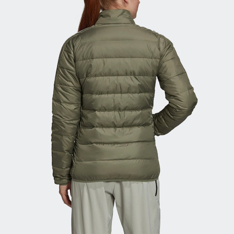 (WMNS) adidas Essentials Down Jacket 'Legacy Green' GH4596 - 8